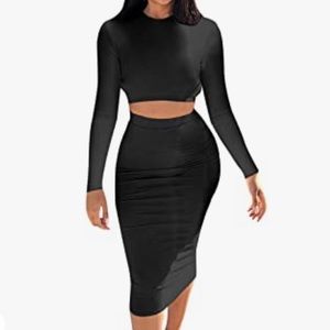 2 piece set from Amazon. Size small. Brand new